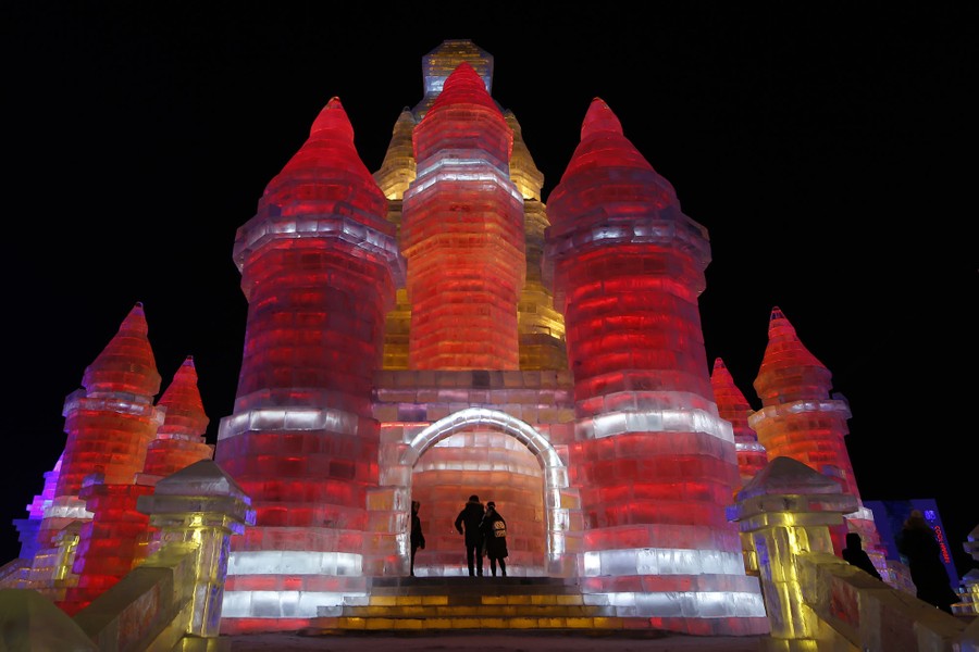Ice sculptures cheap in china 2016