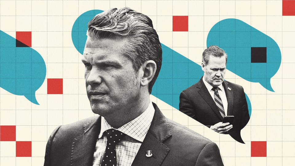 Pete Hegseth and Mike Waltz