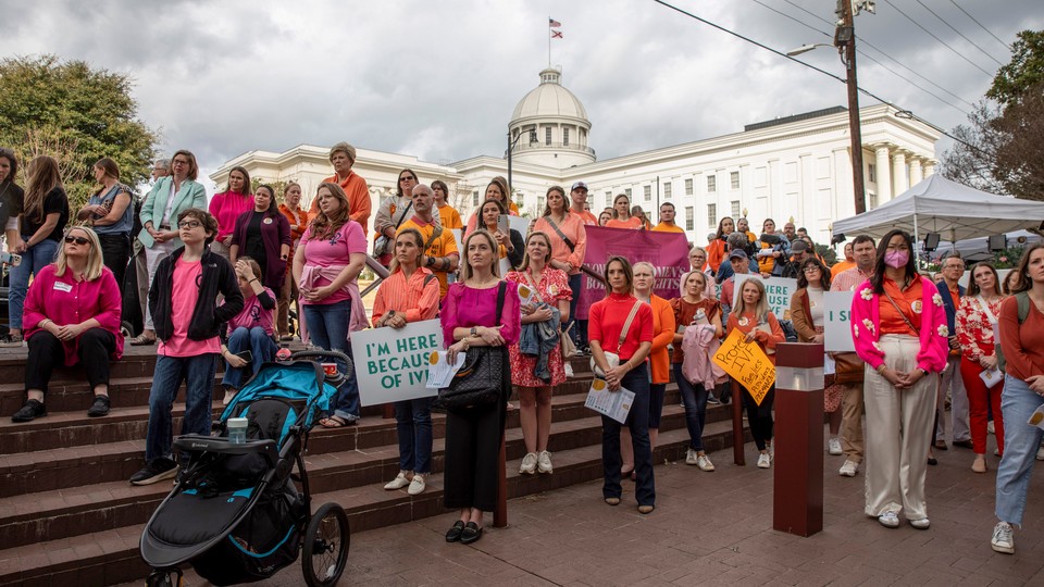 Pro-IVF protest in Alabama