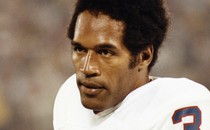 A photo of O. J. Simpson during his football career