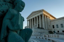 The outside of the Supreme Court building