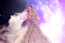 Taylor Swift performs at Ford Field on June 9 in Detroit.