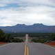 An empty road in Utah