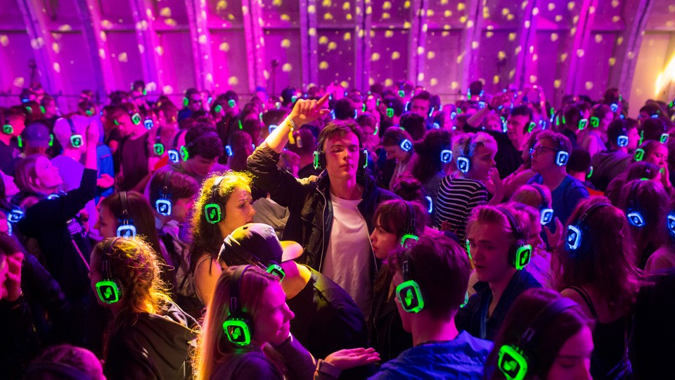 I Went to a Silent Disco as an Old The Atlantic