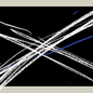 Drawn lines crossing