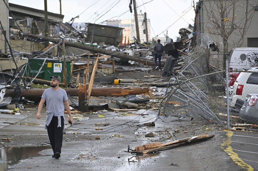 Photos Tornado Damage in Tennessee The Atlantic