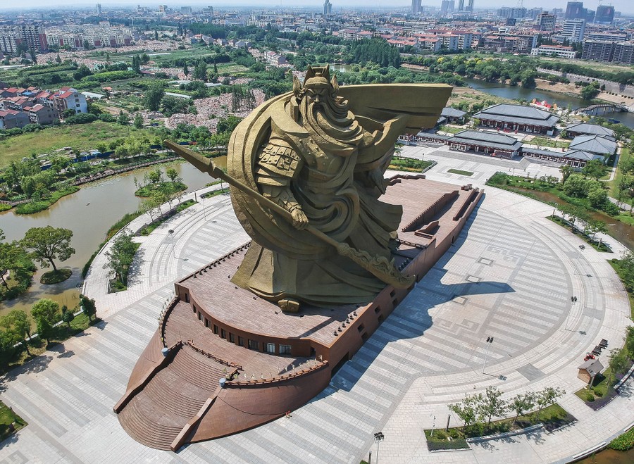 La statue de Guan Yu