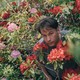 Mike Birbiglia in the bushes