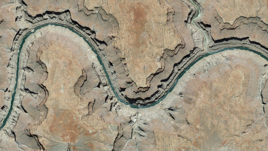 Seven Square Miles, as Captured on Google Earth The Atlantic