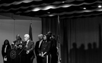 Picture of Shelby County District Attorney General Steve Mulroy speaking during a press conference updating the public on the investigation into the death of Tyre Nichols, in Memphis, Tenn. on Thursday, Jan. 26, 2023.