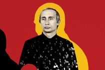 illustration of Putin