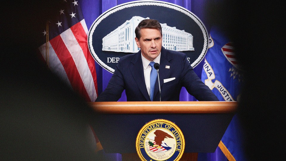 Photograph of Deputy Attorney General Todd Blanche