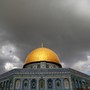 Clouds gathering over the Dome of the Rock