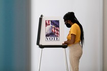 A young voter