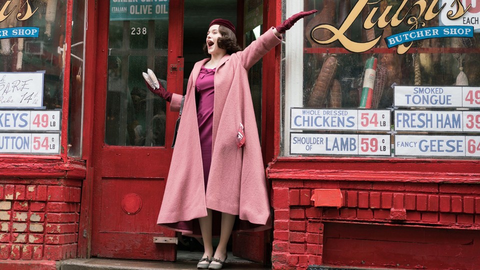 Rachel Brosnahan stars as Midge Maisel in Amy Sherman-Palladino's Amazon Series 'The Marvelous Mrs. Maisel'
