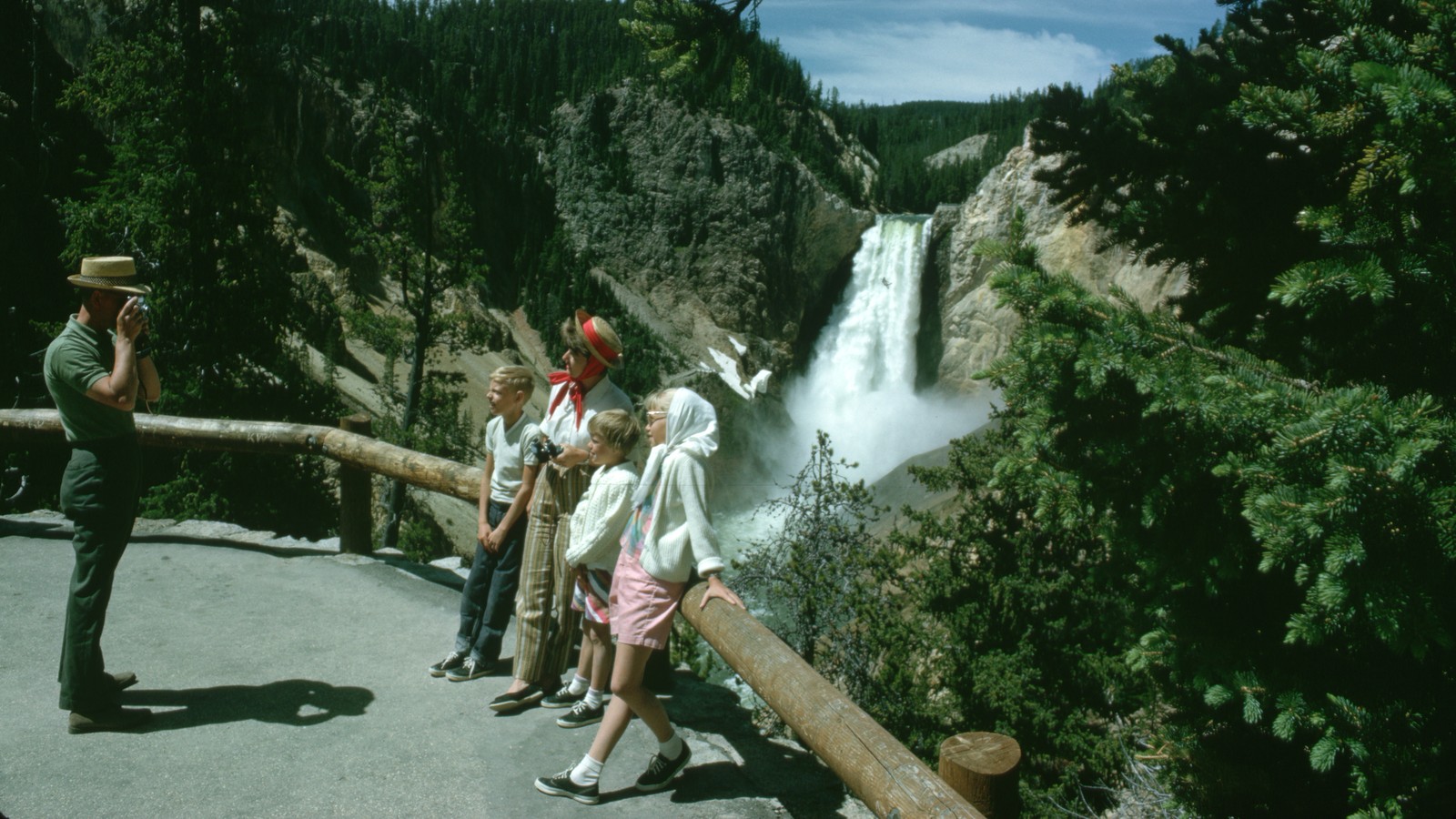 images of yosemite park area in 1962