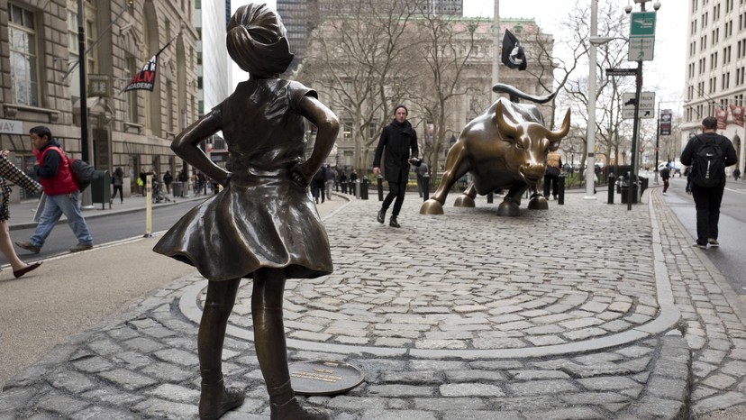 The Backstory Behind Wall Street #39 s #39 Fearless Girl #39 Statue The Atlantic