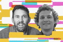 Image of Charlie Warzel side-by-side with Stu Mackenzie