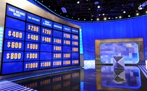 Photo of a 2010 'Jeopardy' set