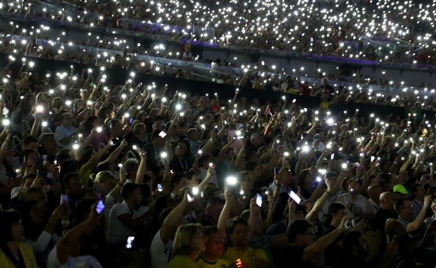 Photos of the Rio 2016 Olympics Opening Ceremony - The Atlantic