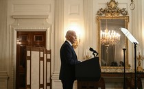 Biden at a podium