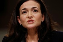 Sheryl Sandberg speaking