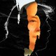Silhouette of Donald Trump, with Mao Zedong peeking out