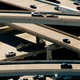 Photograph of cars on a Texas highway