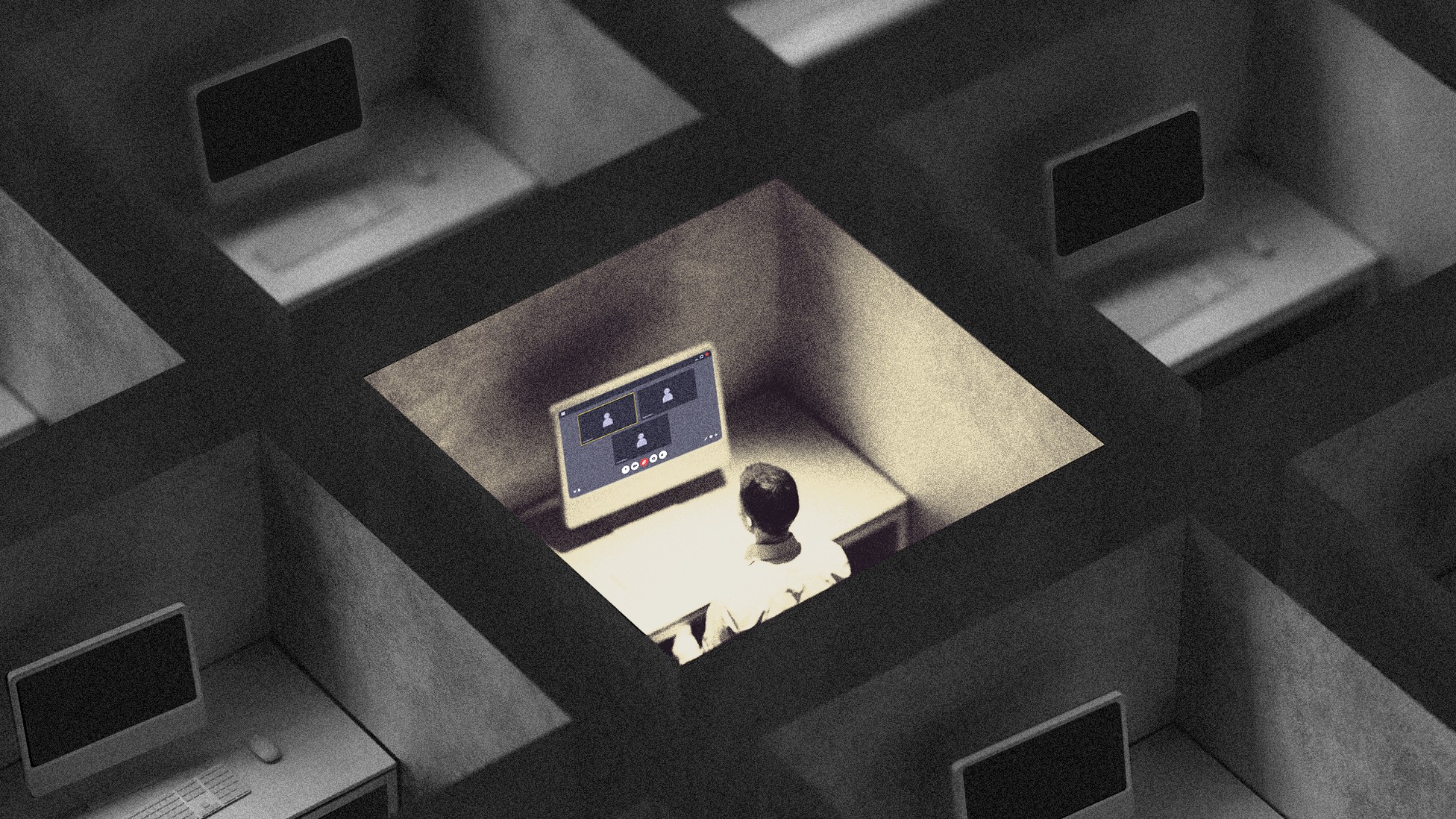 The Rise of In-Office Remote Work - The Atlantic