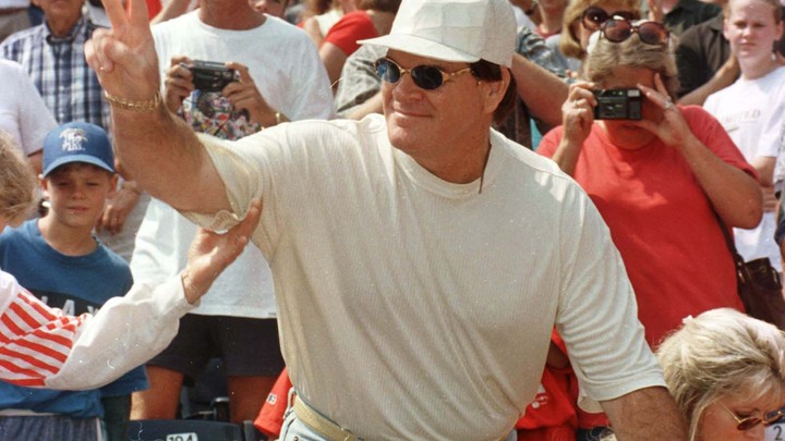 Pete Rose's 80th birthday conference call involved gambling, because of  course it did