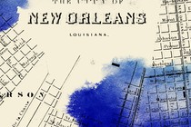 Illustration of a map of New Orleans