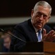 Retired U.S. Marine Corps General James Mattis testifies before a Senate Armed Services Committee.