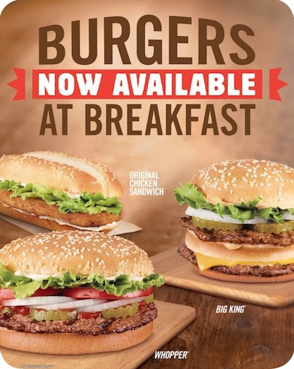 Burger King's Plan to Win the Breakfast Wars Is to Skip Right to Lunch