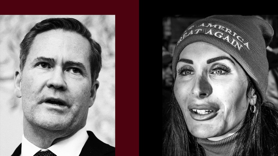Mike Waltz and Laura Loomer