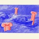 Artwork of toppled pillars sinking in the sea