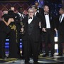 The scene after 'Veep' won its third consecutive Best Comedy Series award at the 2017 Emmys