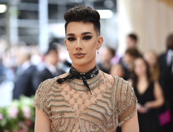 James Charles at the Met Gala