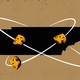Illustration of Donald Trump's head orbiting around the state of Tennessee