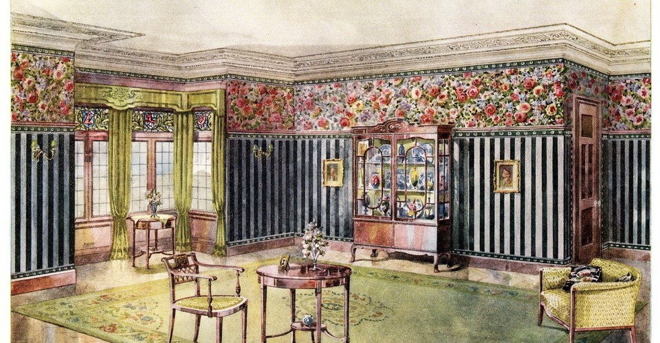 A Brief History Of Shrinking Wallpaper The Atlantic