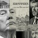 Collage with photos of the White House, Donald Trump, Mitch McConnell, Thomas Massie, and a map of Kentucky