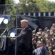 U.S. President Donald Trump gives a public speech at Krasinski Square in Warsaw.
