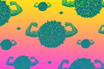 Art of immune cells flexing