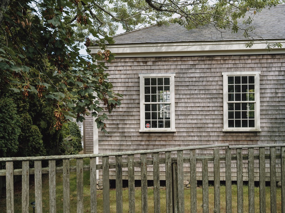 The African Meeting House in the Five Corners neighborhood, 2021.