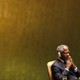 Annan sits with headphones as he listens to George W. Bush at the UN General Assembly in 2006.