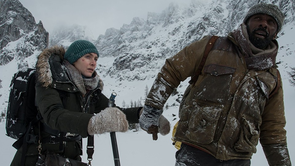 Kate Winslet and Idris Elba in 'The Mountain Between Us'