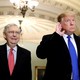 Senate Majority Leader Mitch McConnell and Donald Trump