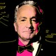 Photo of Lorne Michaels with pink and yellow sketched lines