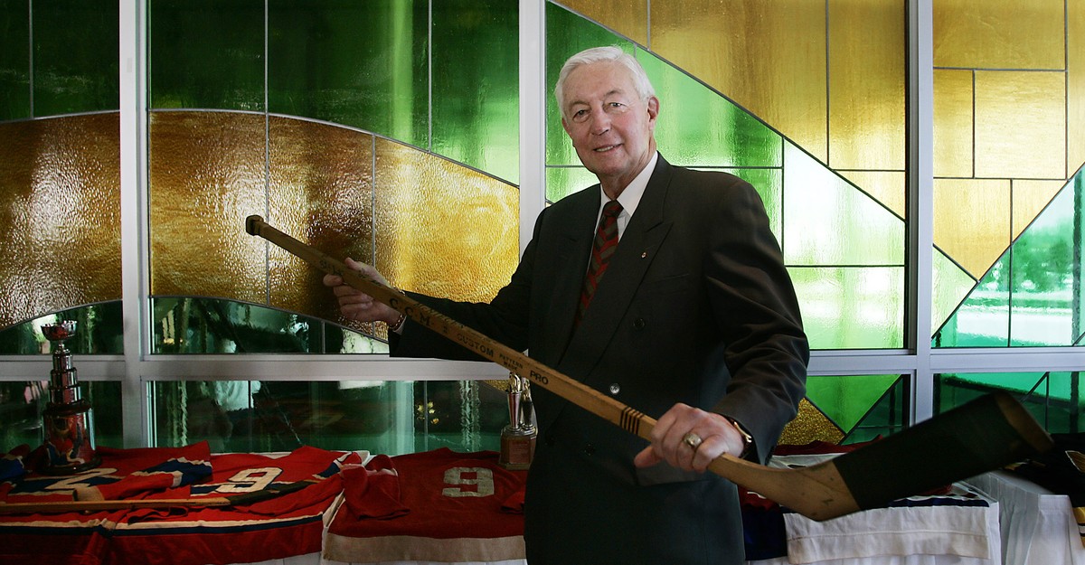 The Astonishing Grace Of Jean Beliveau, The Canadian Hockey Legend Dead ...