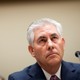 Rex Tillerson, chairman and CEO of ExxonMobil, testifies about the company's acquisition of XTO Energy before the House Energy and Environment Subcommittee on Capitol Hill in Washington on January 20, 2010.