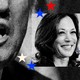 Trump and Harris